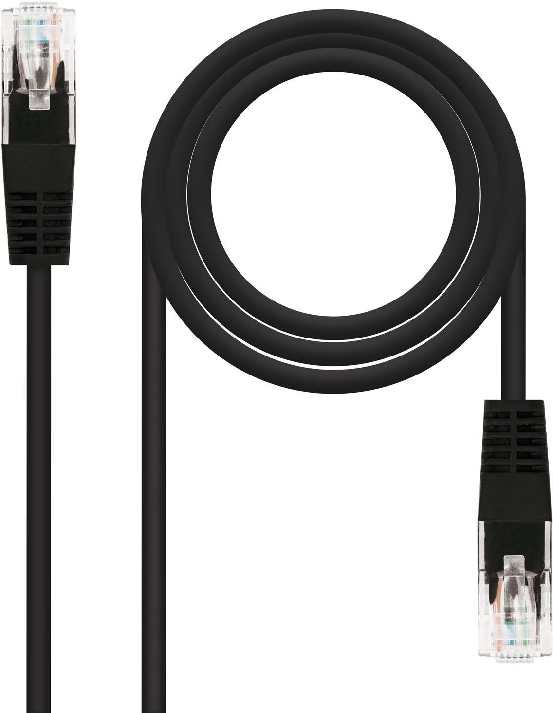 Picture of Picture of Cabo de Rede Nanocable RJ45 CAT.6 UTP AWG24 25 CM Preto