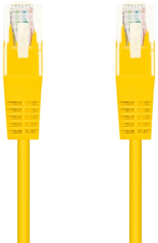 Nanocable - Cabo de Rede Nanocable RJ45 CAT.6 UTP AWG24 25 CM Amarelo