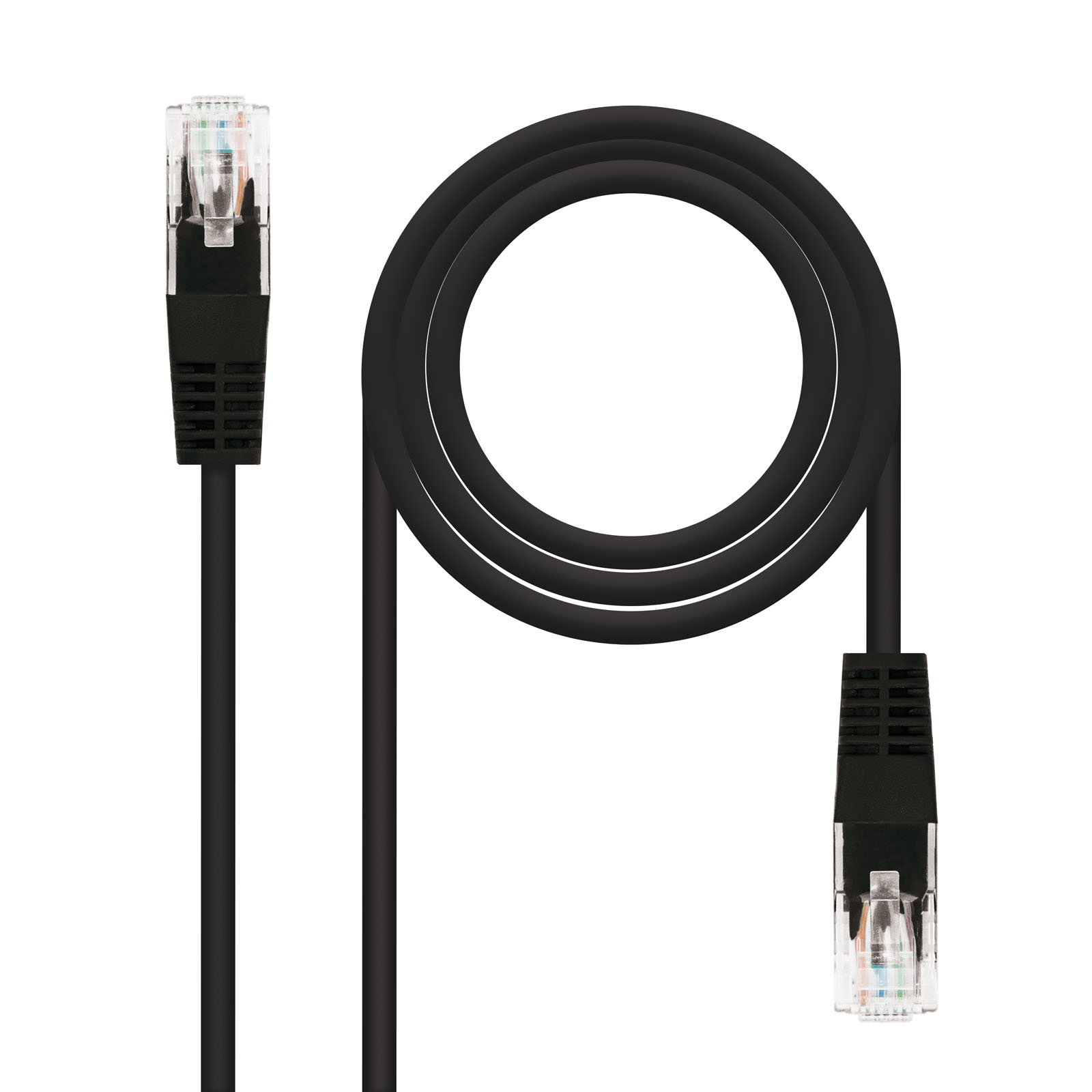 Picture of Picture of Cabo de Rede Nanocable RJ45 CAT.6 UTP AWG24 30 CM Preto