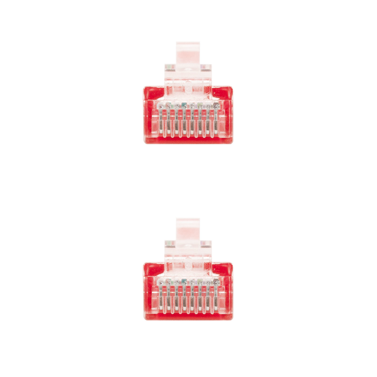 Nanocable - Cabo de Rede Nanocable RJ45 CAT.6 UTP AWG24 30 CM Vermelho
