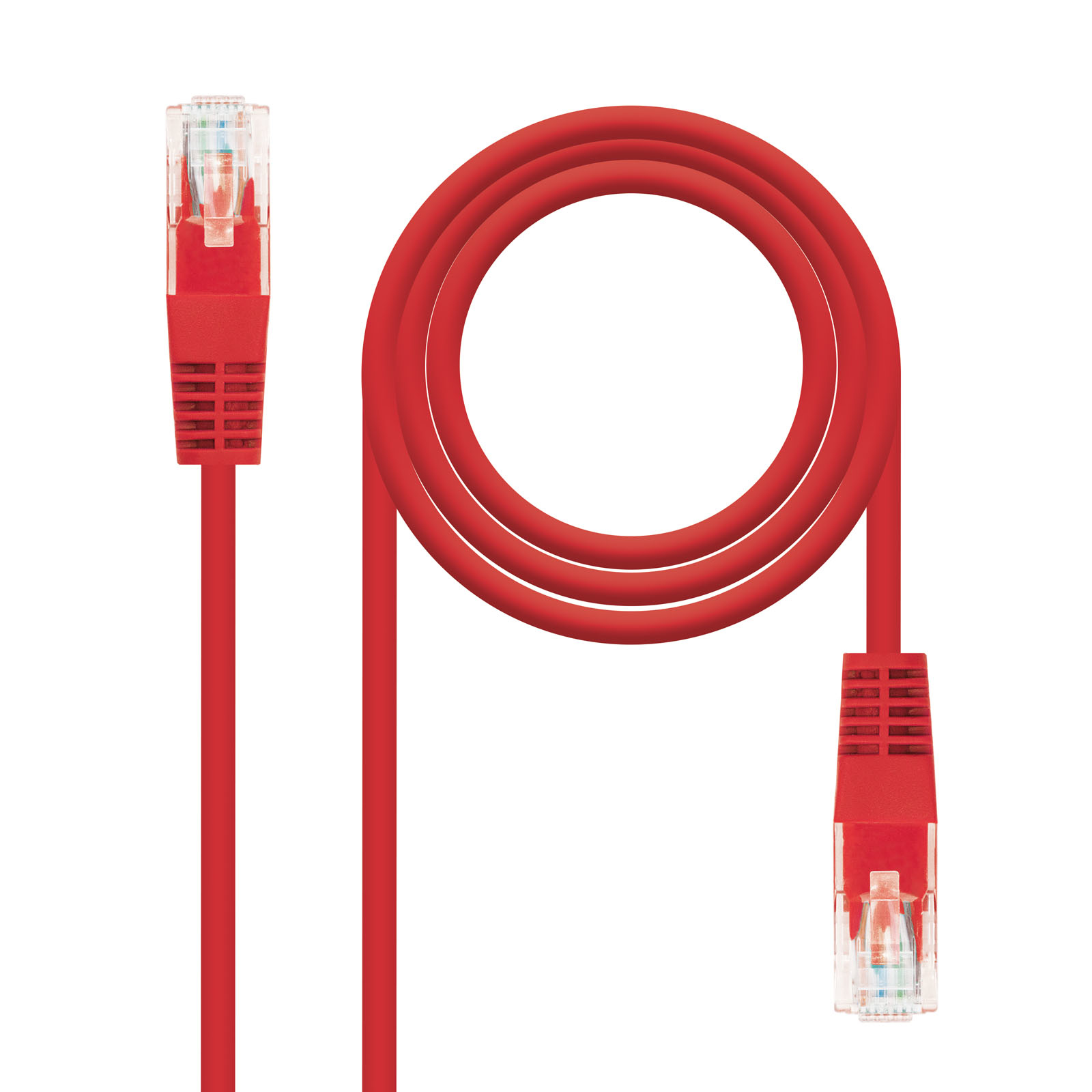 Picture of Picture of Cabo de Rede Nanocable RJ45 CAT.6 UTP AWG24 30 CM Vermelho