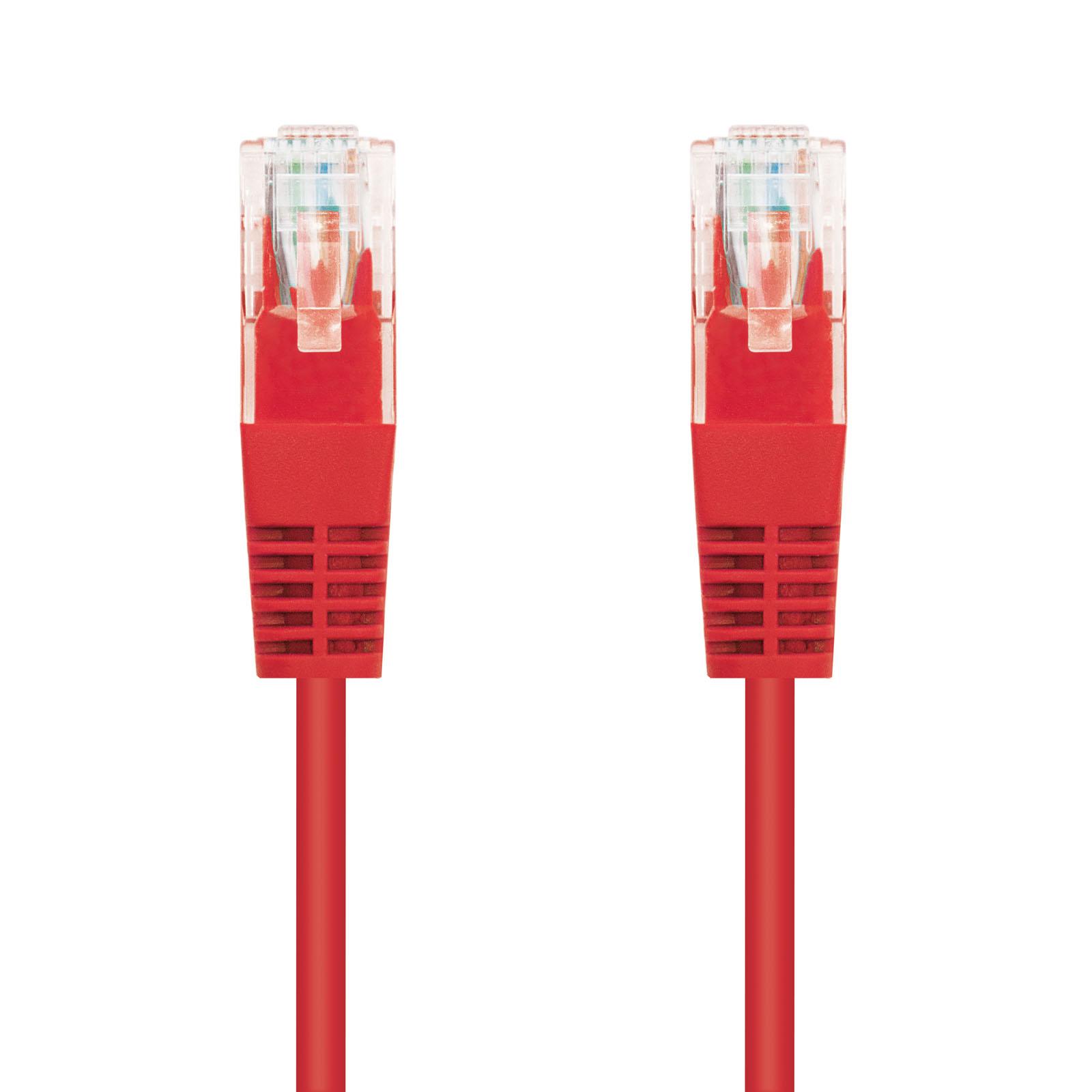 Nanocable - Cabo de Rede Nanocable RJ45 CAT.6 UTP AWG24 0.5 M Vermelho
