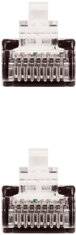 Nanocable - Cabo de Rede Nanocable RJ45 CAT.6 UTP AWG24 1 M Preto