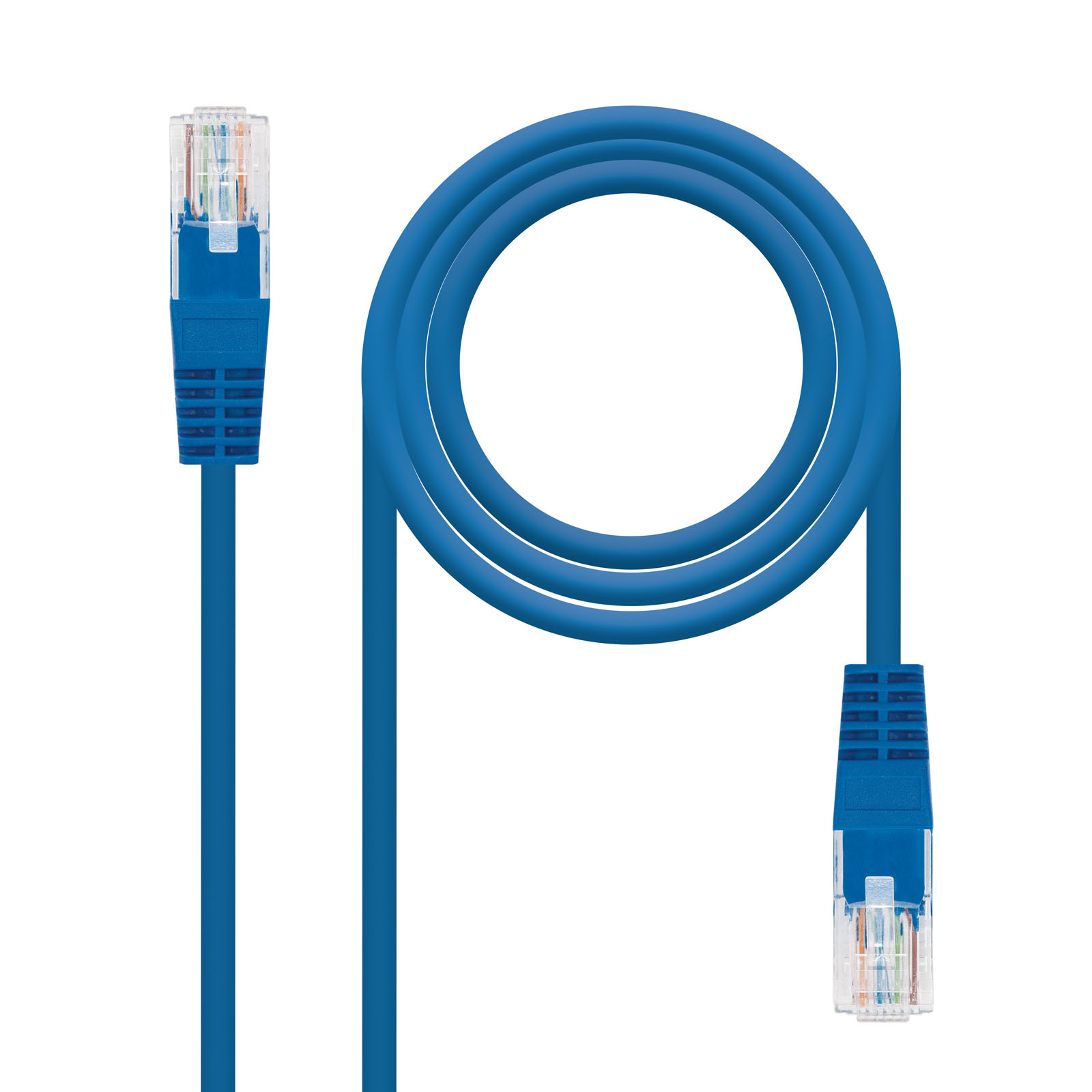 Picture of Picture of Cabo de Rede Nanocable RJ45 CAT.6 UTP AWG24 1 M Azul