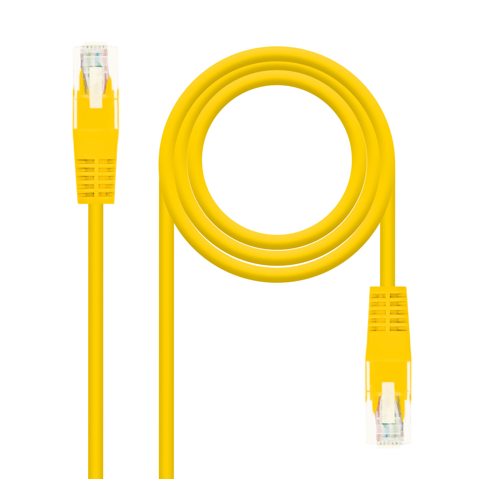 Picture of Picture of Cabo de Rede Nanocable RJ45 CAT.6 UTP AWG24 3 M Amarelo