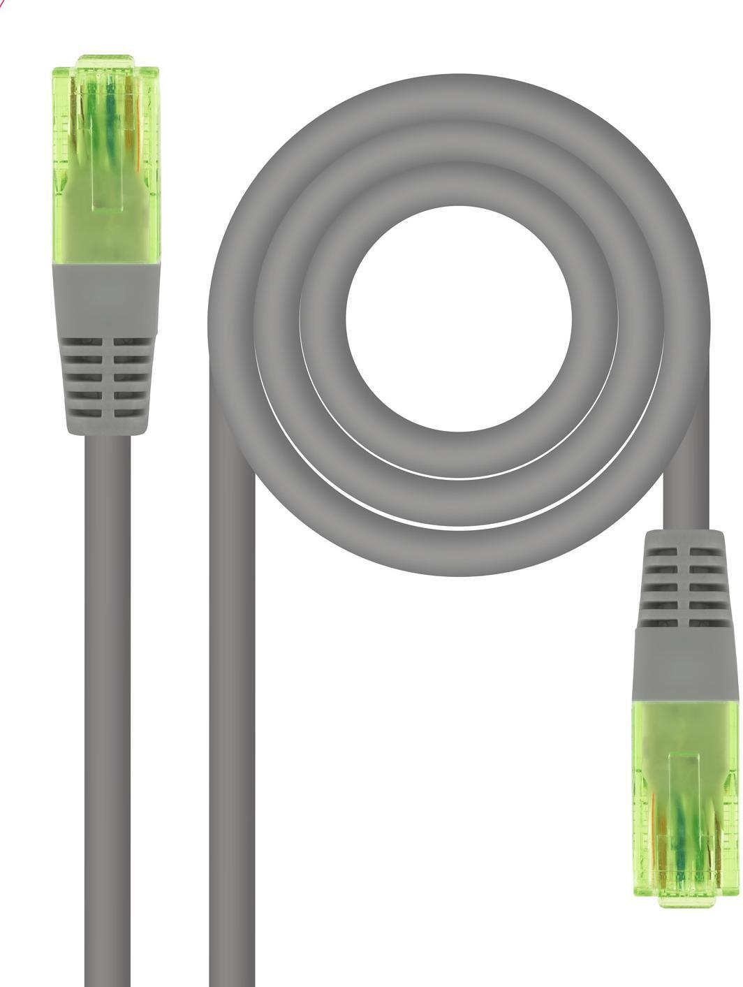 Picture of Picture of Cabo de Rede Patchcord Nanocable RJ45 CAT.6 UTP AWG26 CCA 0.30 M Cinza