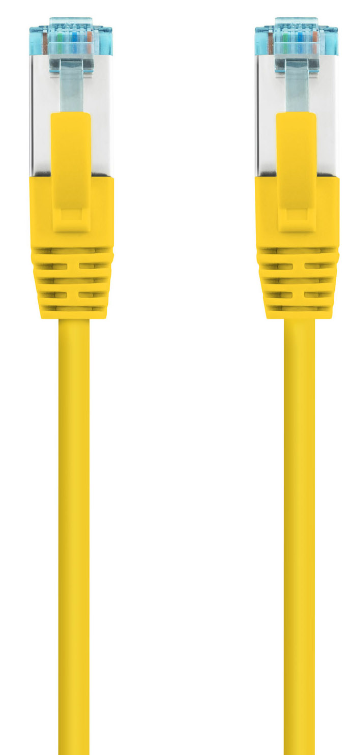 Nanocable - Cabo de Rede Nanocable RJ45 LSZH CAT.7 600MHZ SFTP AWG26 25 CM Amarelo