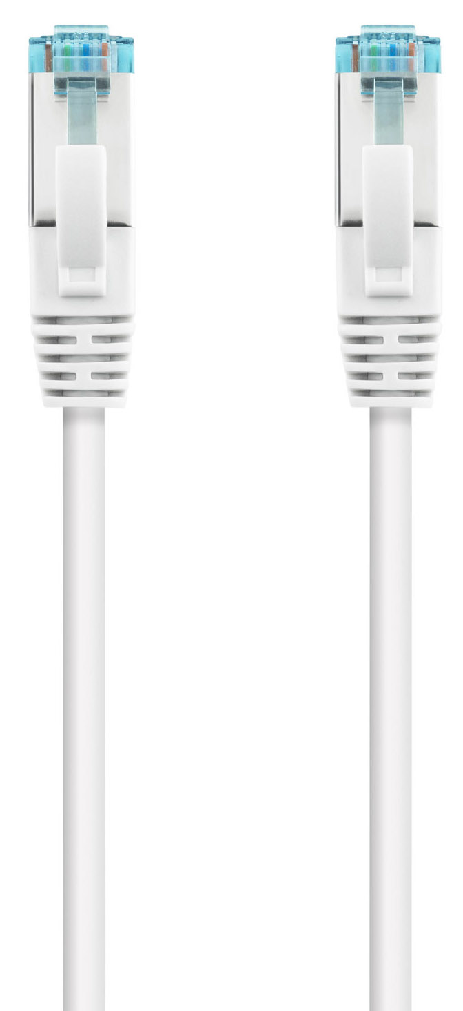 Nanocable - Cabo de Rede Nanocable RJ45 LSZH CAT.7 600MHZ SFTP AWG26 30 CM Branco