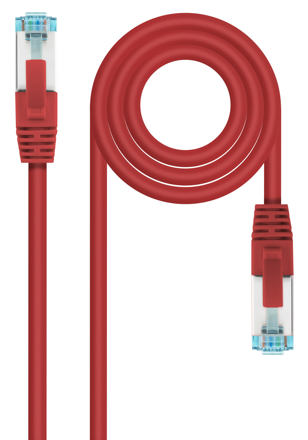 Picture of Picture of Cabo de Rede Nanocable RJ45 LSZH CAT.7 600MHZ SFTP AWG26 50 CM Vermelho