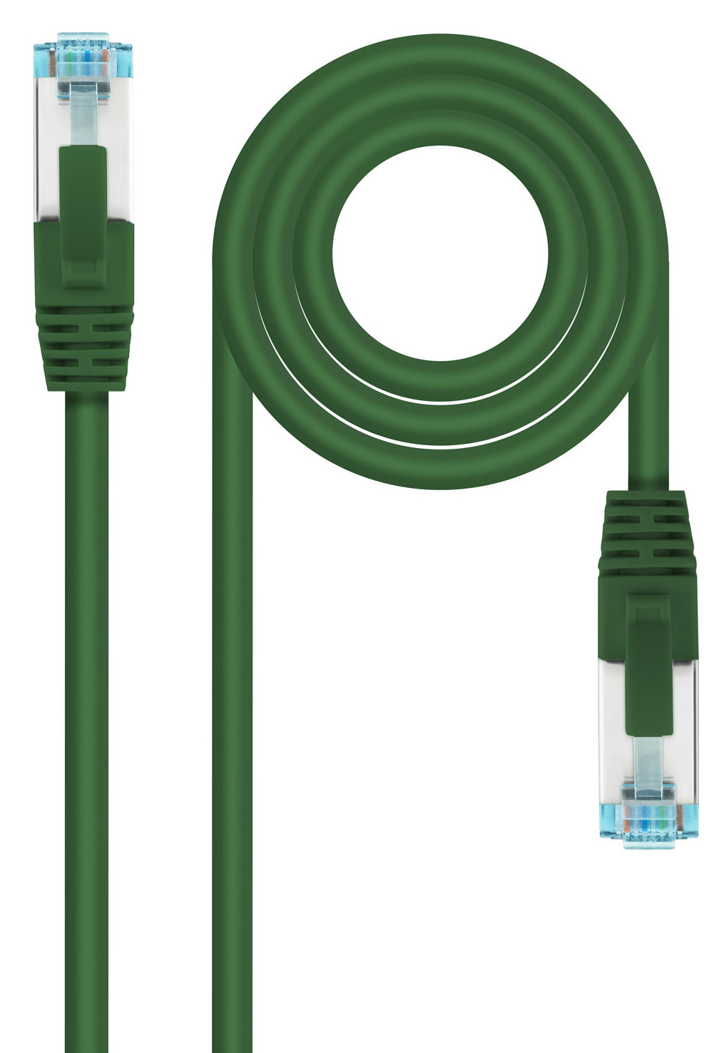 Picture of Picture of Cabo de Rede Nanocable RJ45 LSZH CAT.7 600MHZ SFTP AWG26 1 M Verde