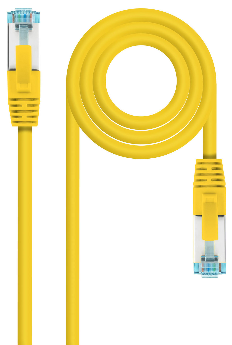 Picture of Picture of Cabo de Rede Nanocable RJ45 LSZH CAT.7 600MHZ SFTP AWG26 2 M Amarelo