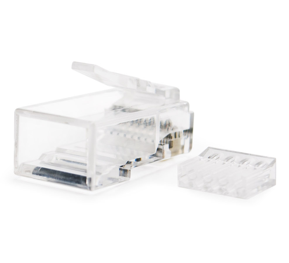 Nanocable - Ficha de Rede Nanocable RJ45 8 FIOS CAT.6 (Pack 100)