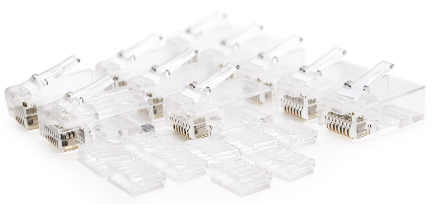 Nanocable - Ficha de Rede Nanocable RJ45 8 FIOS CAT.6 (Pack 50)