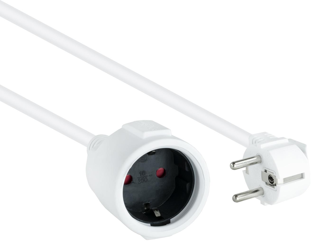 Picture of Picture of Cabo de Alimentação de Extenção Nanocable 3m Branco