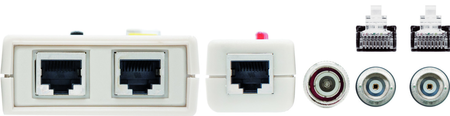 Nanocable - Testador de Cabos Nanocable RJ11/RJ12/RJ45/Coaxial