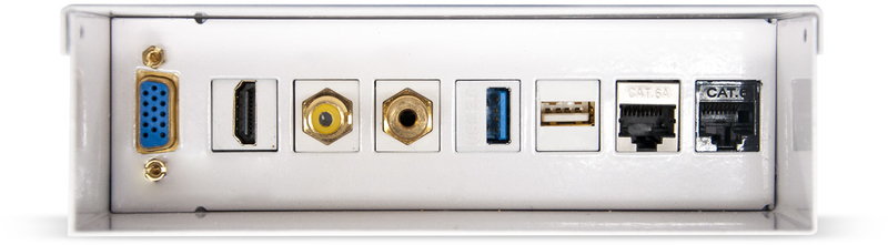 Nanocable - Caixa de Junção Nanocable VGA+HDMI+JACK3.5+RCA+2xUSB+2xRJ45