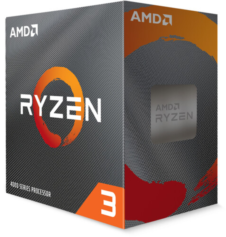 AMD - Processador AMD Ryzen 3 4100 4-Core (3.8GHz-4.0GHz) 6MB AM4