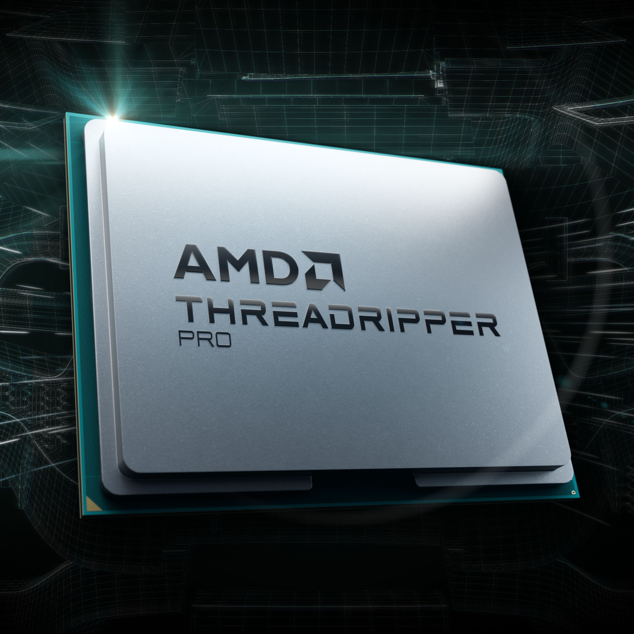 AMD - Processador AMD Threadripper PRO 9985WX 128-Core (3.2GHz-5.4GHz) 320MB sTR5 TRX50 / WRX90 / Pro 695