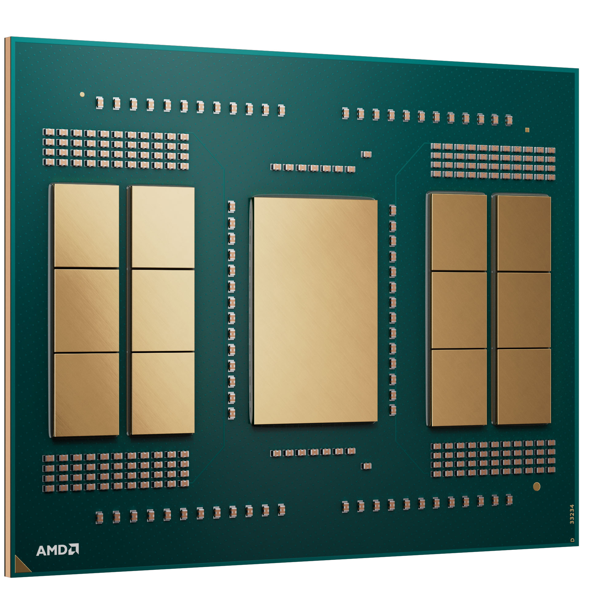 AMD - Processador AMD Threadripper PRO 9985WX 128-Core (3.2GHz-5.4GHz) 320MB sTR5 TRX50 / WRX90 / Pro 695