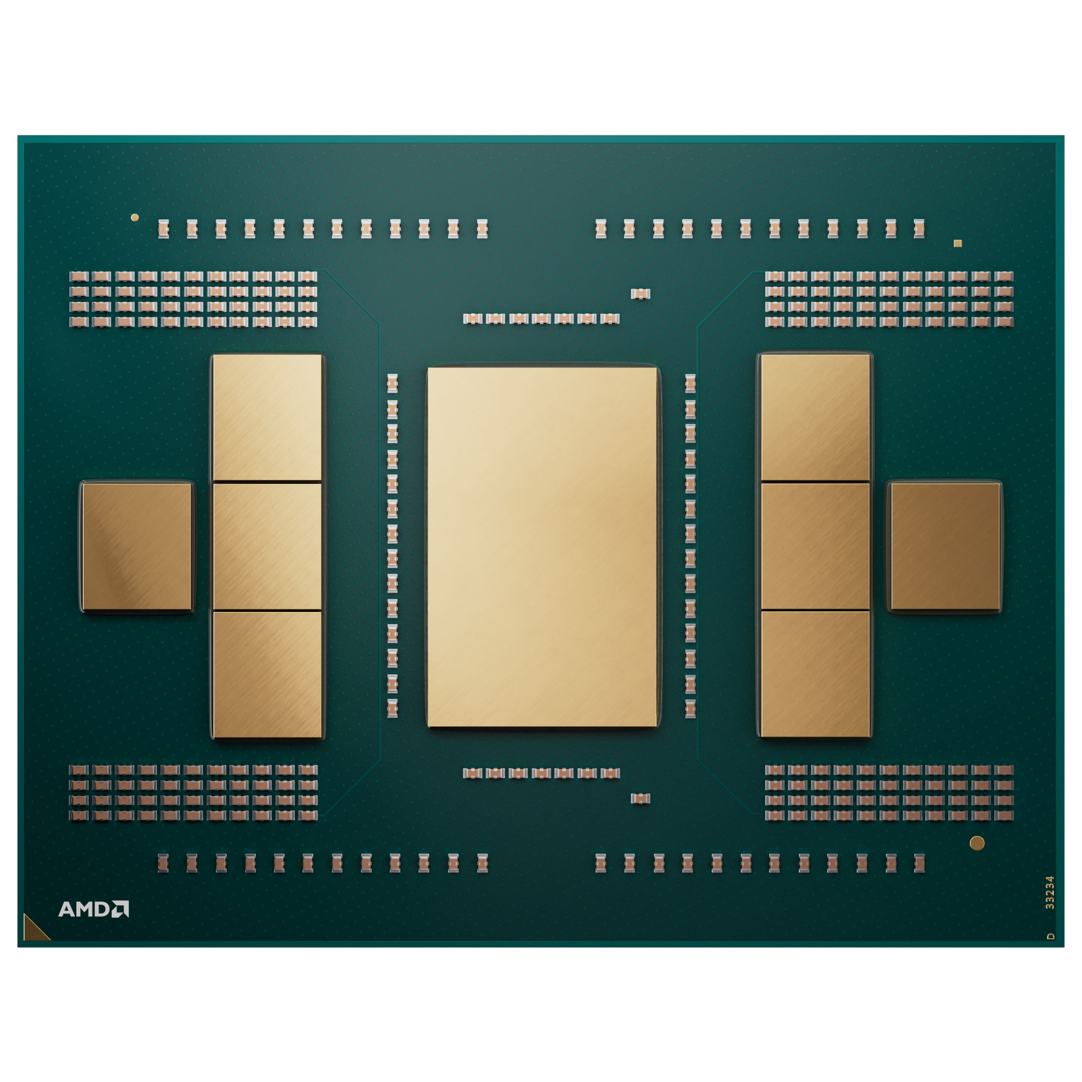 AMD - Processador AMD Threadripper 9960X 24-Core (4.2GHz-5.4GHz) 152MB sTR5 TRX50