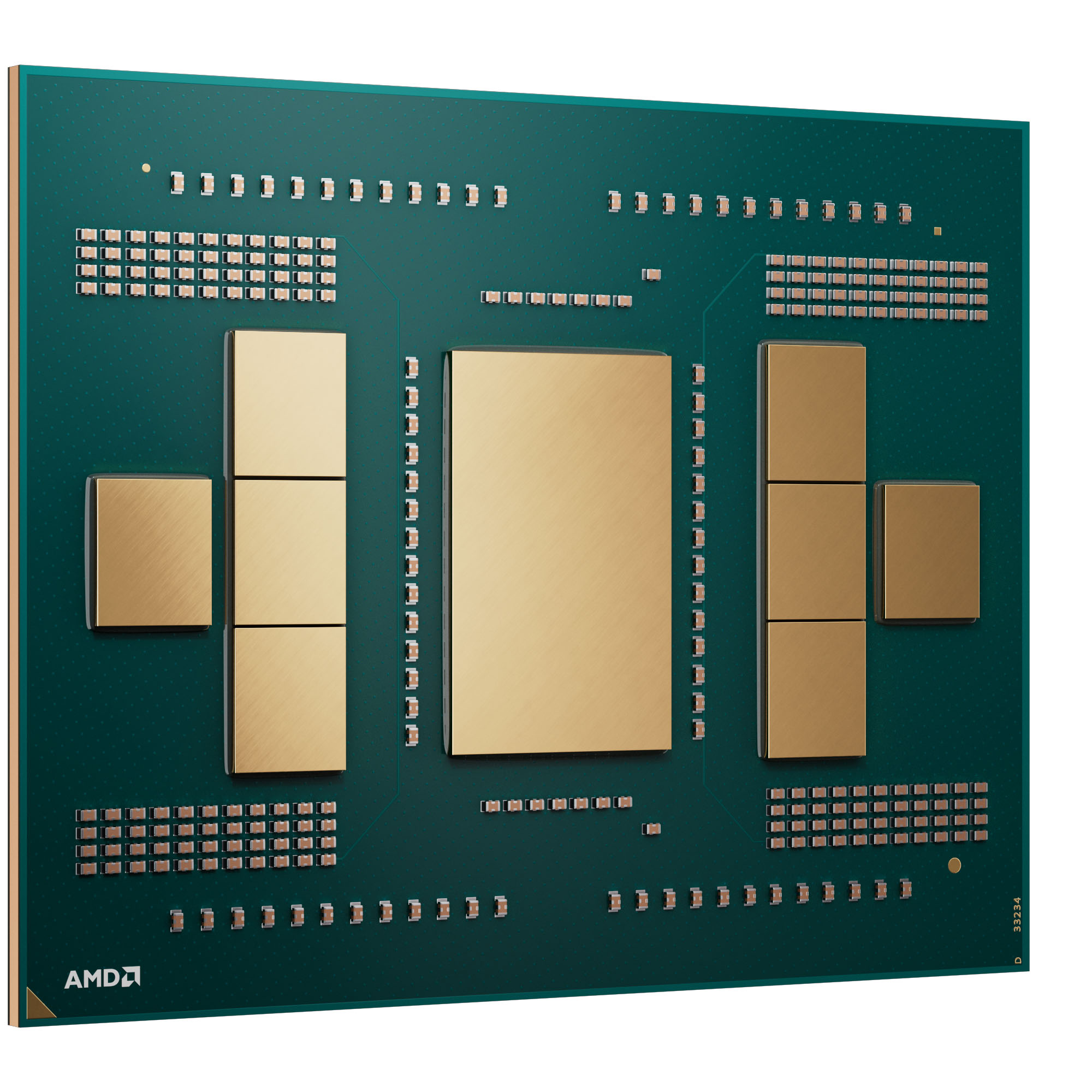 AMD - Processador AMD Threadripper 9960X 24-Core (4.2GHz-5.4GHz) 152MB sTR5 TRX50