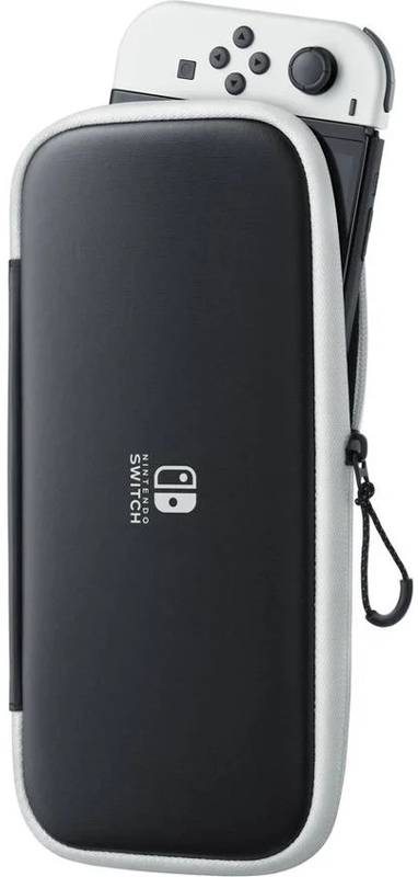 Nintendo - Bolsa Preta e 2 Protetores de Ecrã para Nintendo Switch OLED