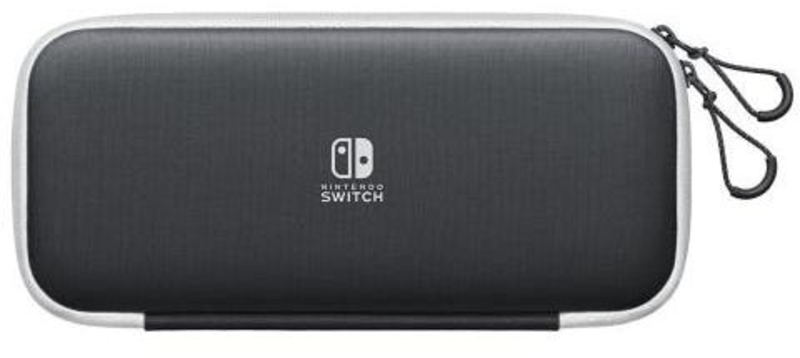 Nintendo - Bolsa Preta e 2 Protetores de Ecrã para Nintendo Switch OLED