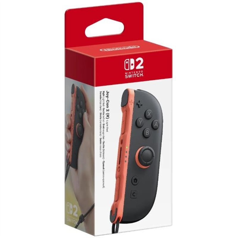 Nintendo - Comando Nintendo Joy-Con 2 - (Direito) Vermelho Claro