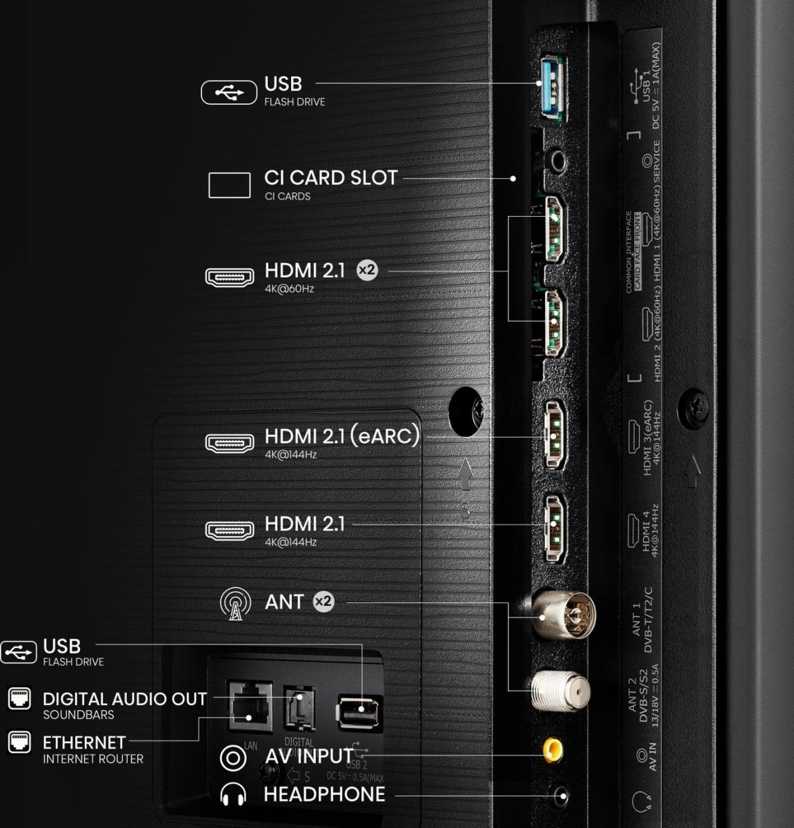hisense - Televisão Hisense 100E7NQ 100" QLED UltraHD 4K VIDAA