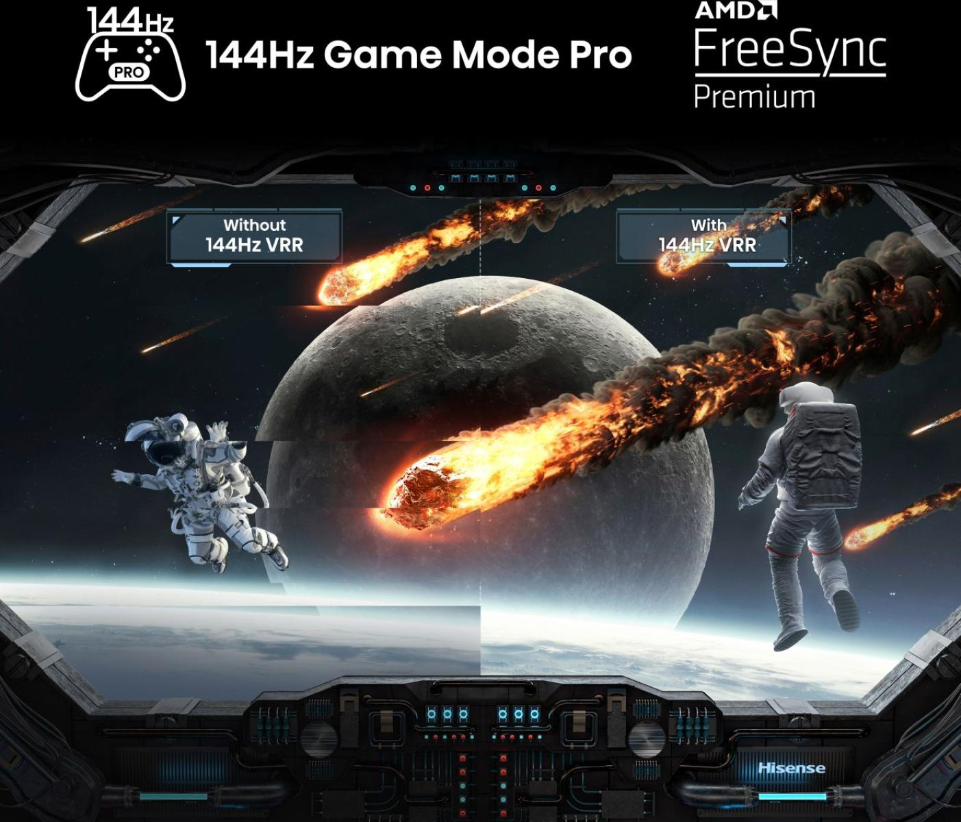 hisense - Televisão Hisense 100E7NQ 100" QLED UltraHD 4K VIDAA