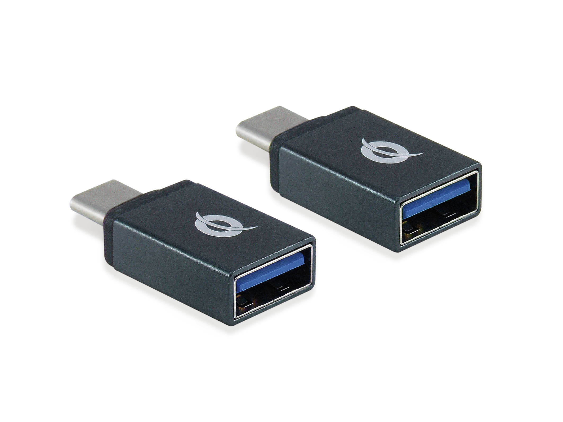 Picture of Picture of Adaptador Conceptronic USB-C Macho > USB-A Femea Pack 2 Preto