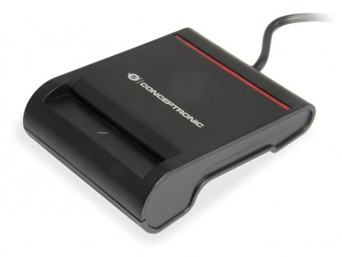 Picture of Picture of Leitor de Cartões Conceptronic Cartões de Cidadão / DNI Preto