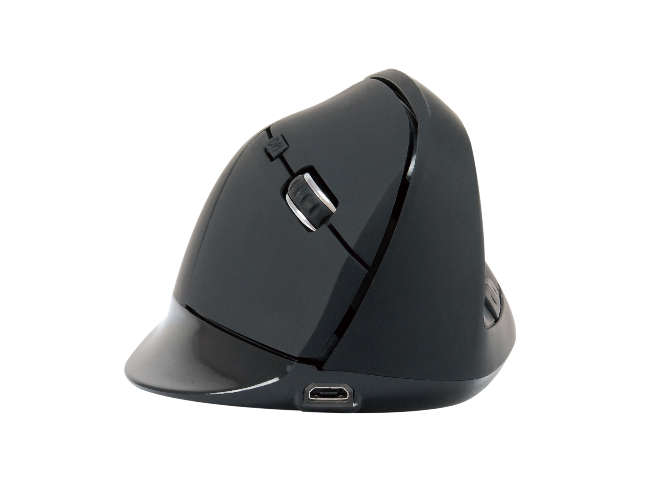 Picture of Picture of Rato Conceptronic LORCAN Ergonómico 6 Botões Bluetooth Recarregável Preto
