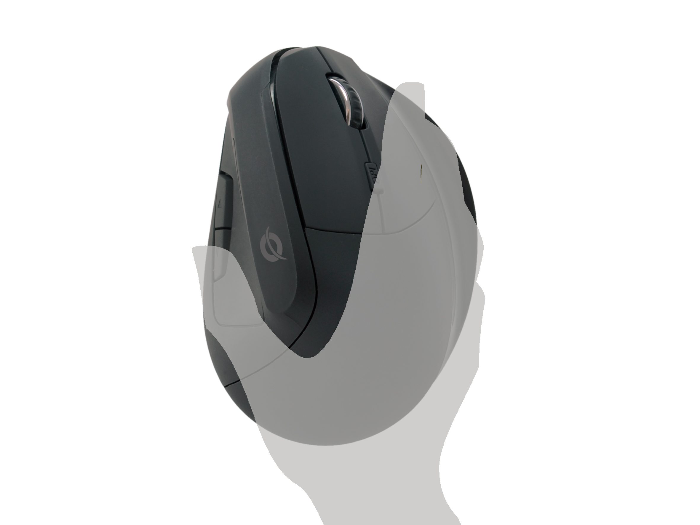 conceptronic - Rato Conceptronic LORCAN Ergonómico 6 Botões Bluetooth Recarregável Preto