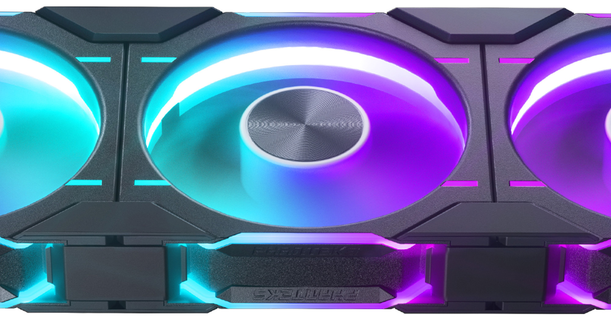 Phanteks - Ventoinha Phanteks D30 PWM D-RGB Preto - 120mm