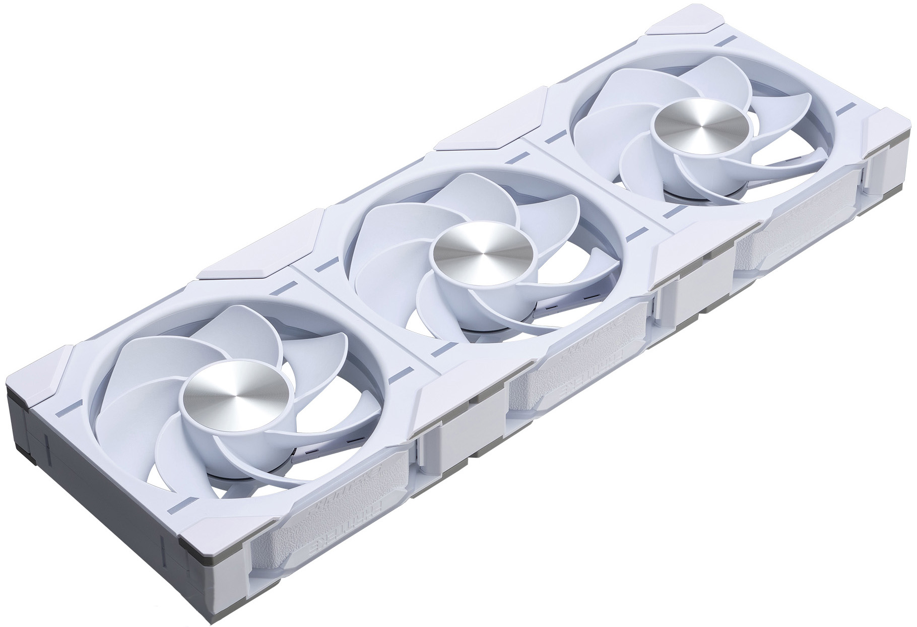 Phanteks - Ventoinha Phanteks D30 PWM reverse Airflow D-RGB Branco Pack 3 - 120mm