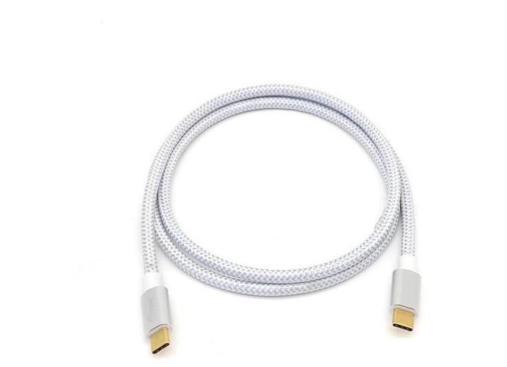 equip - Cabo Equip USB 3.2 GEN 2 C > USB-C M/M 0.5M 10G TRANSFER 5A (100W) Branco