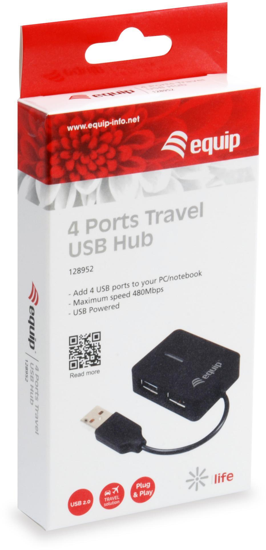equip - Hub Equip 4 Portas USB 2.0