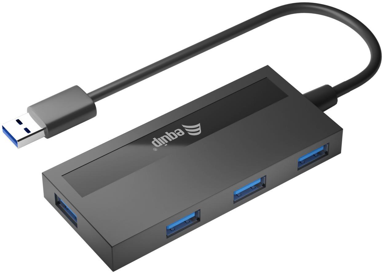 Picture of Picture of Hub Equip USB 3.0 de 4 portas com adaptador USB-C