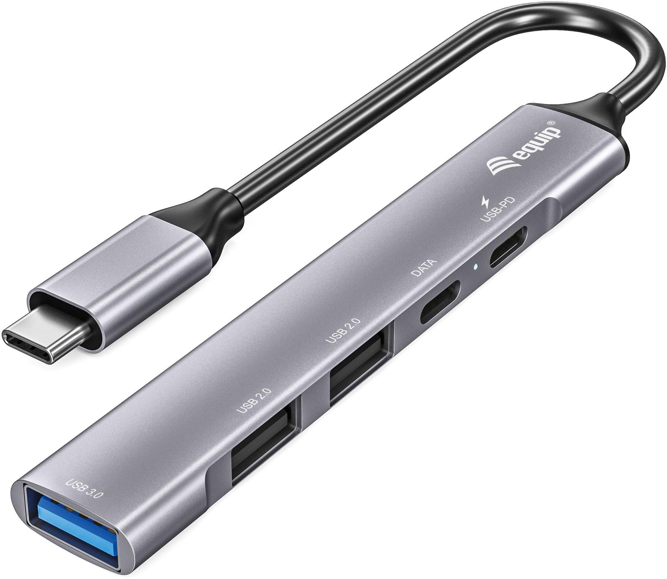 Picture of Picture of HUB Equip USB 3.0/2.0 de 5 portas com USB-C 100 W USB