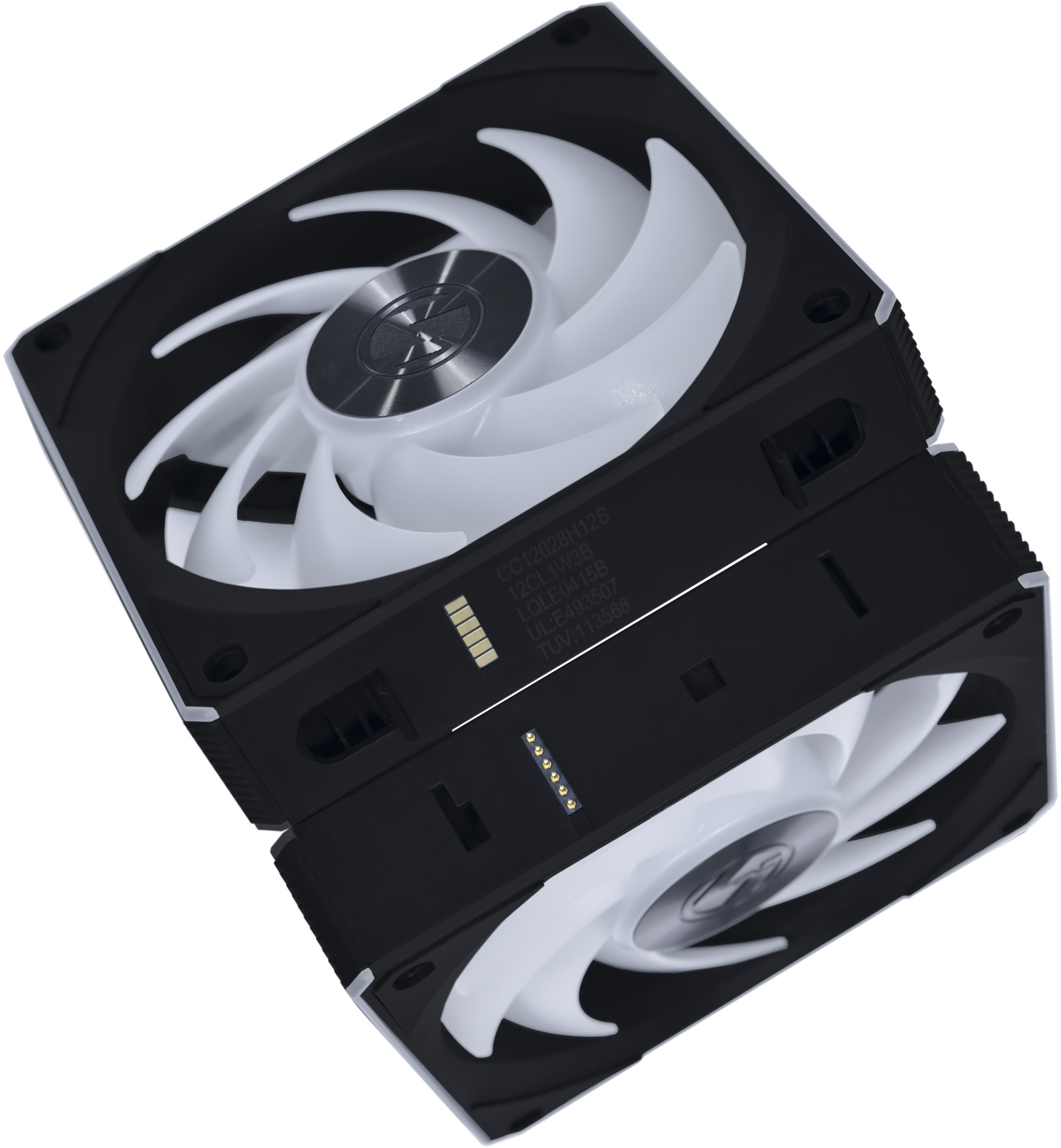 Lian Li - Ventoinha Lian Li UNI FAN CL120 Wireless RGB PWM Preto 120mm (Pack 3)