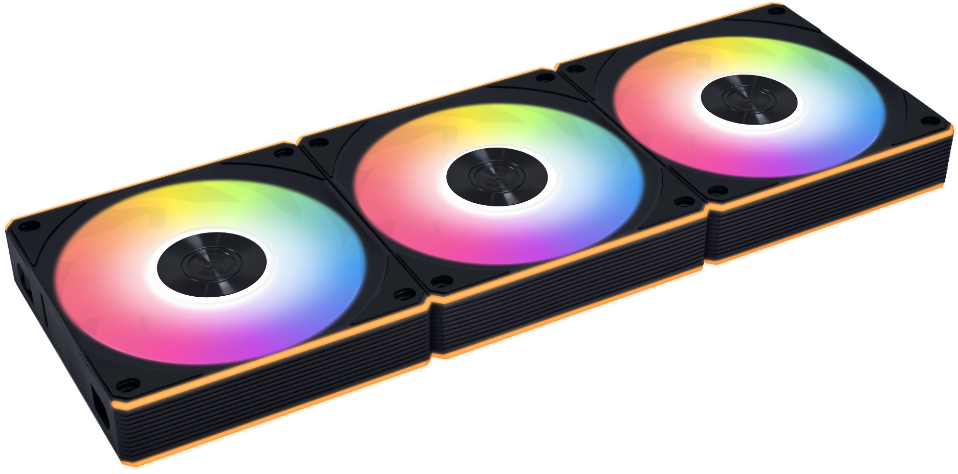 Ventoinha Lian Li UNI FAN CL120 Wireless RGB Reverse Blade PWM Preto 120mm (Pack 3) Picture of Picture of Ventoinha Lian Li UNI FAN CL120 Wireless RGB Reverse Blade PWM Preto 120mm (Pack 3)