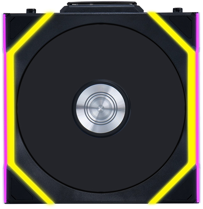 Picture of Picture of Ventoinha Lian Li UNI FAN SL120 Wireless RGB Reverse Blade PWM Preto 120mm