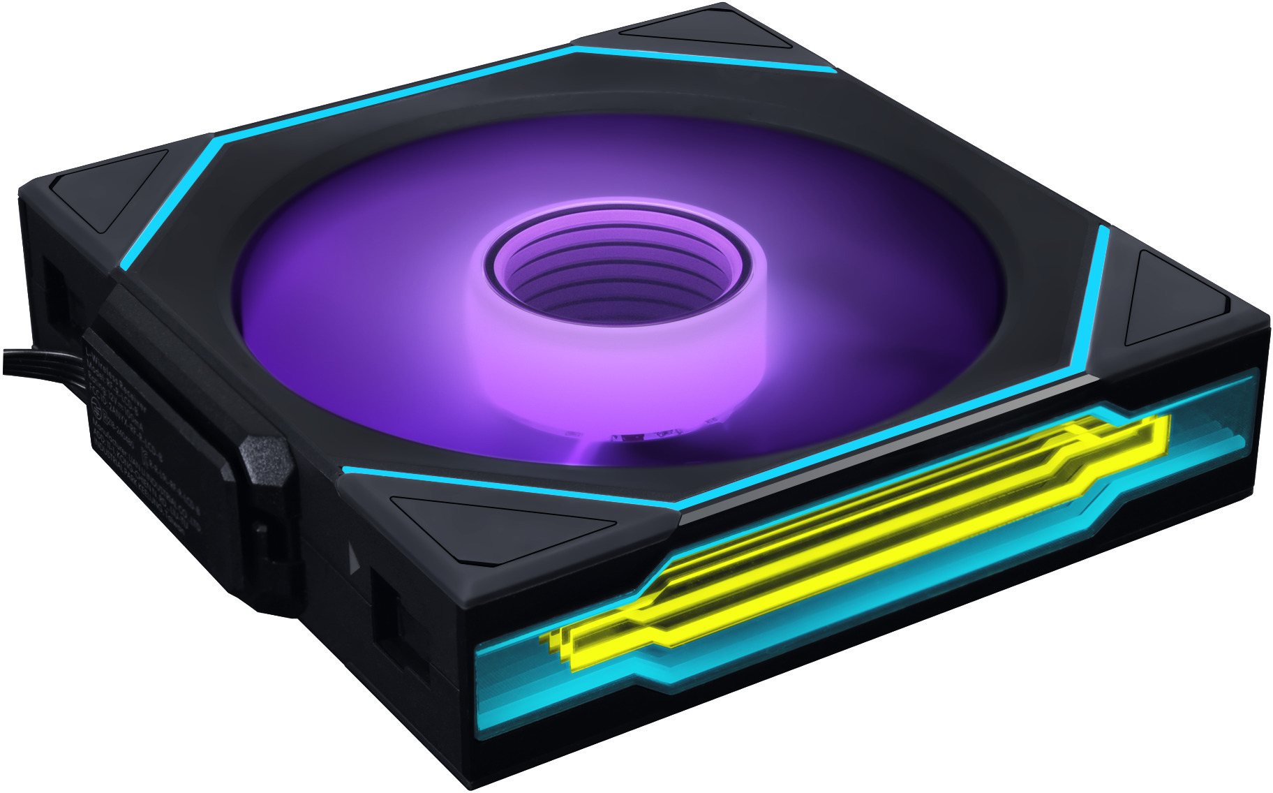 Lian Li - Ventoinha Lian Li UNI FAN SL120 Infinity Wireless RGB Reverse Blade PWM Preto 120mm