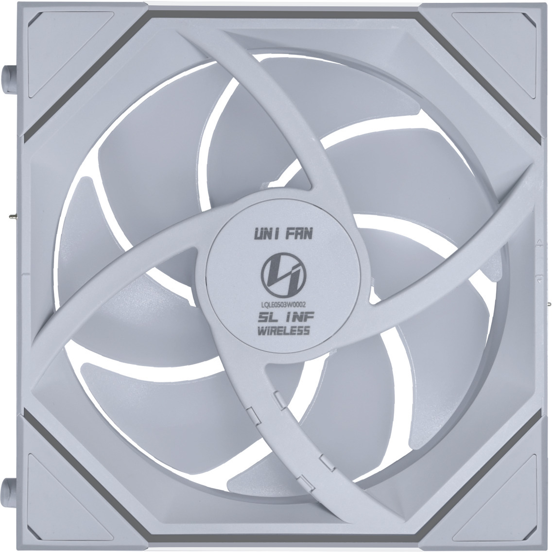 Lian Li - Ventoinha Lian Li UNI FAN SL120 Infinity Wireless RGB Reverse Blade PWM Branco 120mm