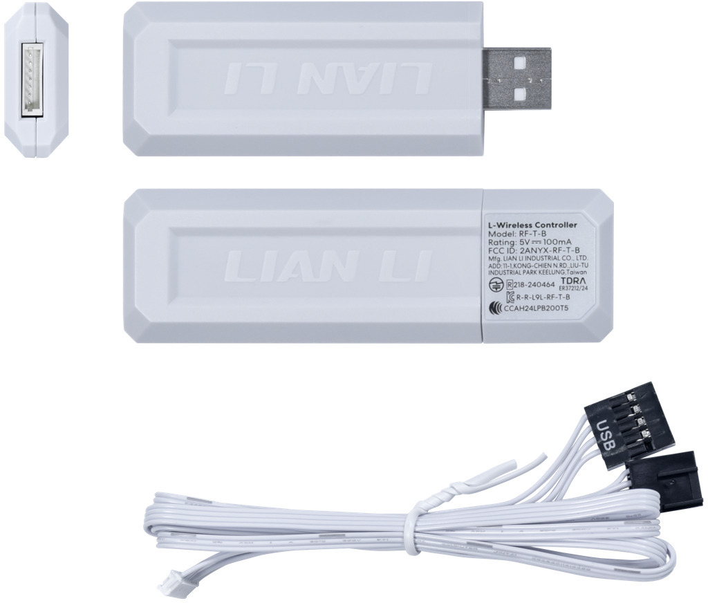 Lian Li - Ventoinha Lian Li UNI FAN SL120 Infinity Wireless RGB Reverse Blade PWM Branco 120mm (Pack 3)