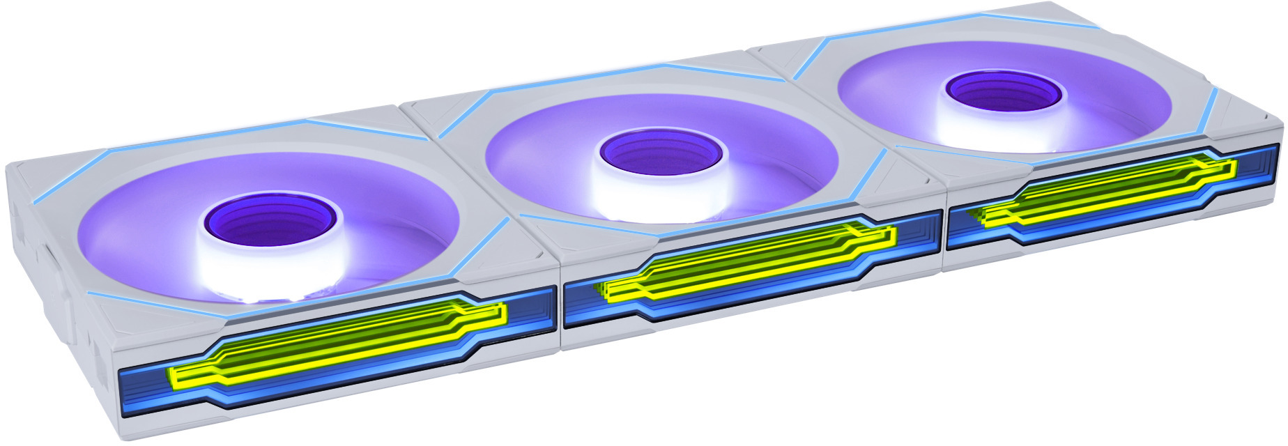 Ventoinha Lian Li UNI FAN SL120 Infinity Wireless RGB Reverse Blade PWM Branco 120mm (Pack 3) Picture of Picture of Ventoinha Lian Li UNI FAN SL120 Infinity Wireless RGB Reverse Blade PWM Branco 120mm (Pack 3)