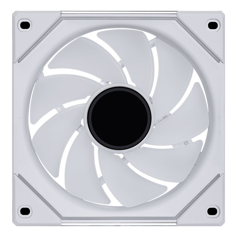 Lian Li - Ventoinha Lian Li UNI FAN SL120 Infinity RGB Reverse Blade PWM Branco 120mm (Pack 3)