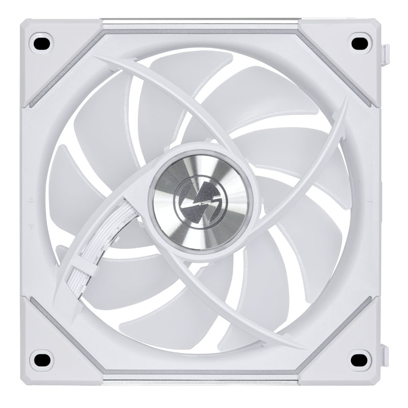 Lian Li - Ventoinha Lian Li UNI FAN SL120 Infinity RGB Reverse Blade PWM Branco 120mm (Pack 3)