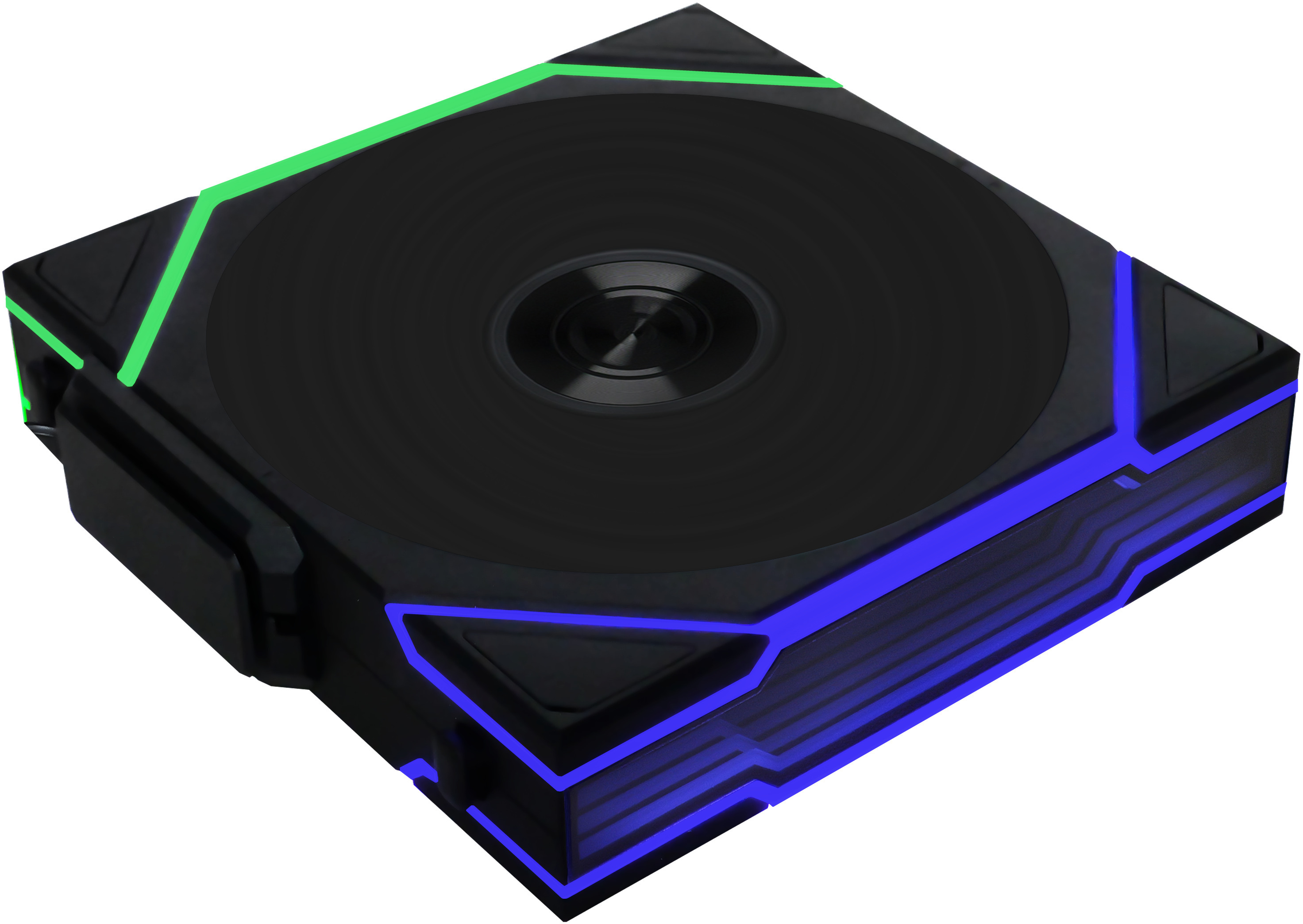 Lian Li - Ventoinha Lian Li UNI FAN TL120 RGB Wireless Reverse PWM Preto 120mm
